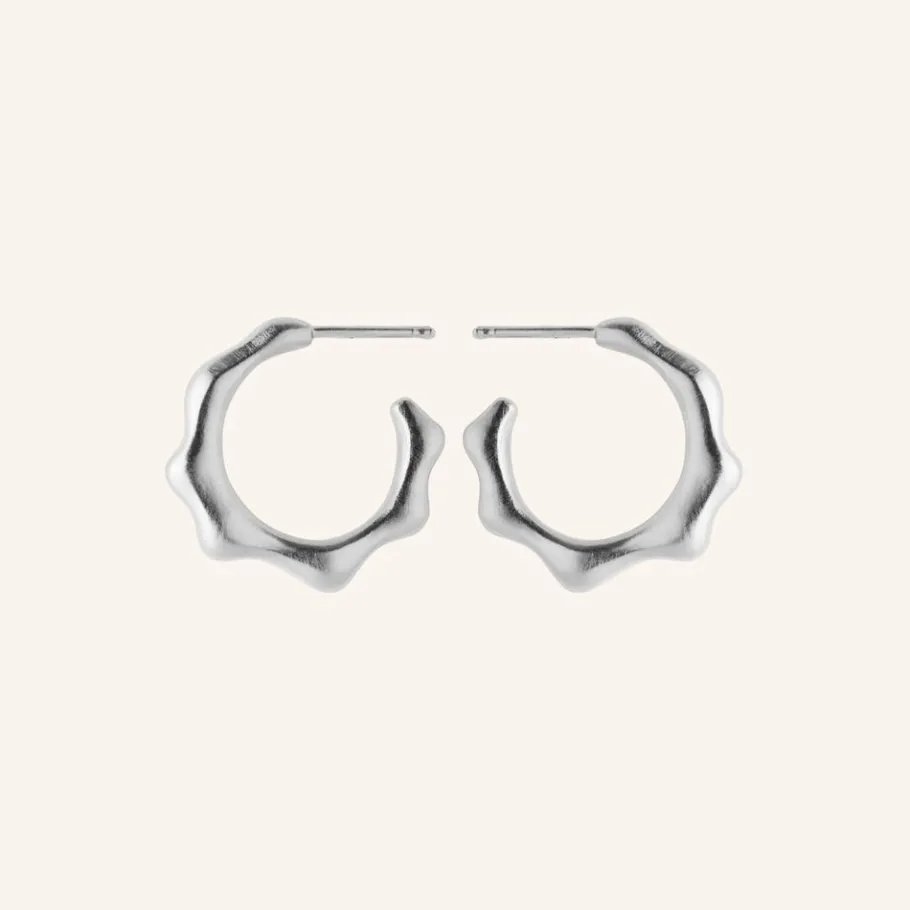 Pernille Corydon Øreringe^Aqua Hoops