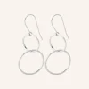 Pernille Corydon Øreringe^Double Plain Ear Hooks