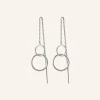 Pernille Corydon Øreringe^Double Plain Earchains