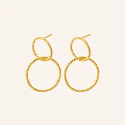 Pernille Corydon Øreringe^Double Twisted Earrings