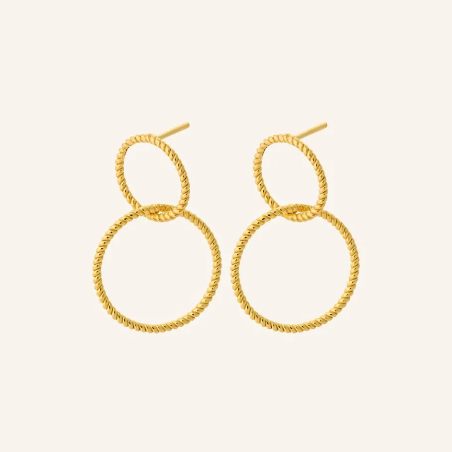 Pernille Corydon Øreringe^Double Twisted Earrings