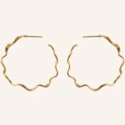 Pernille Corydon Øreringe^Large Hellier Hoops