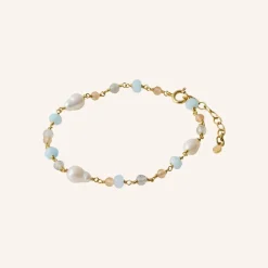 Pernille Corydon Armbånd^Mellow Blue Bracelet