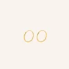 Pernille Corydon Øreringe^Micro Plain Hoops