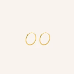 Pernille Corydon Øreringe^Micro Plain Hoops