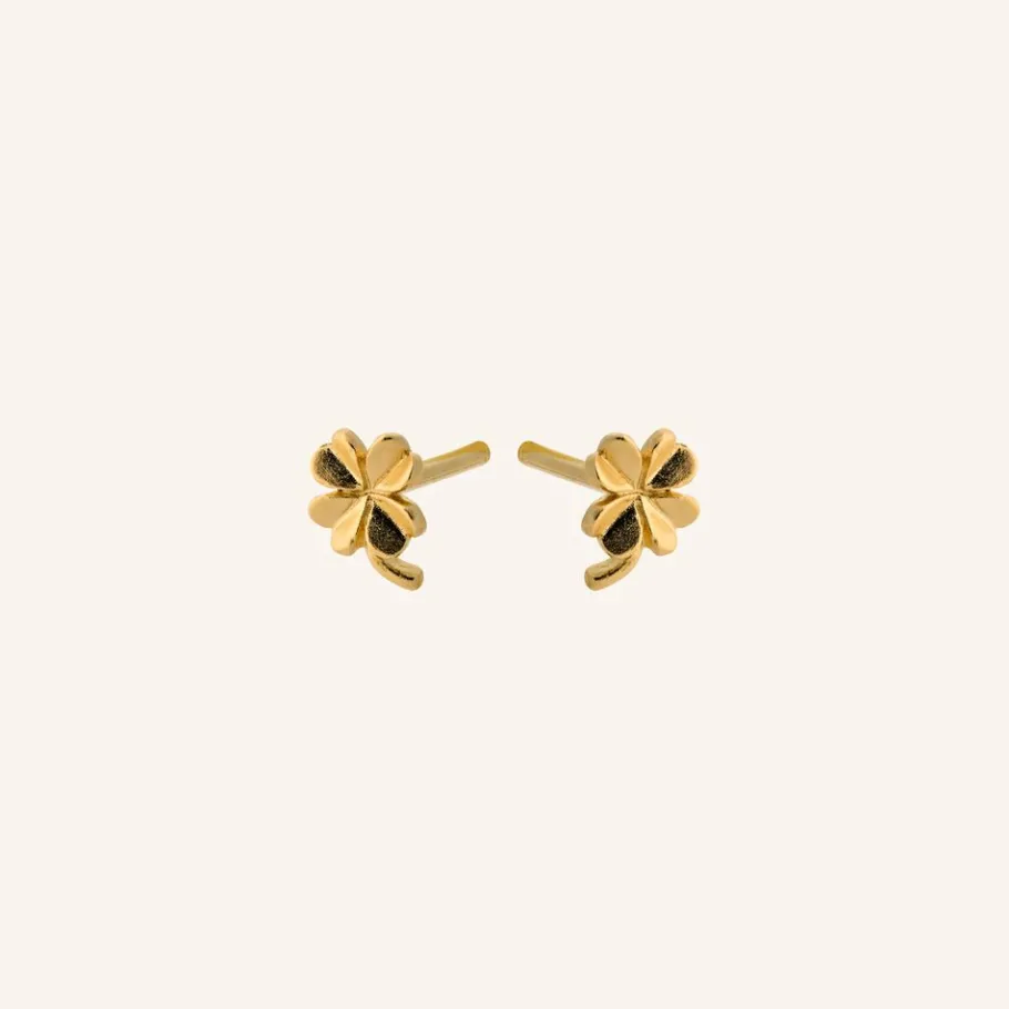 Pernille Corydon Øreringe^Mini Clover Earsticks