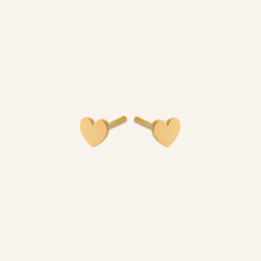 Pernille Corydon Øreringe^Mini Heart Earsticks
