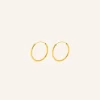 Pernille Corydon Øreringe^Mini Plain Hoops
