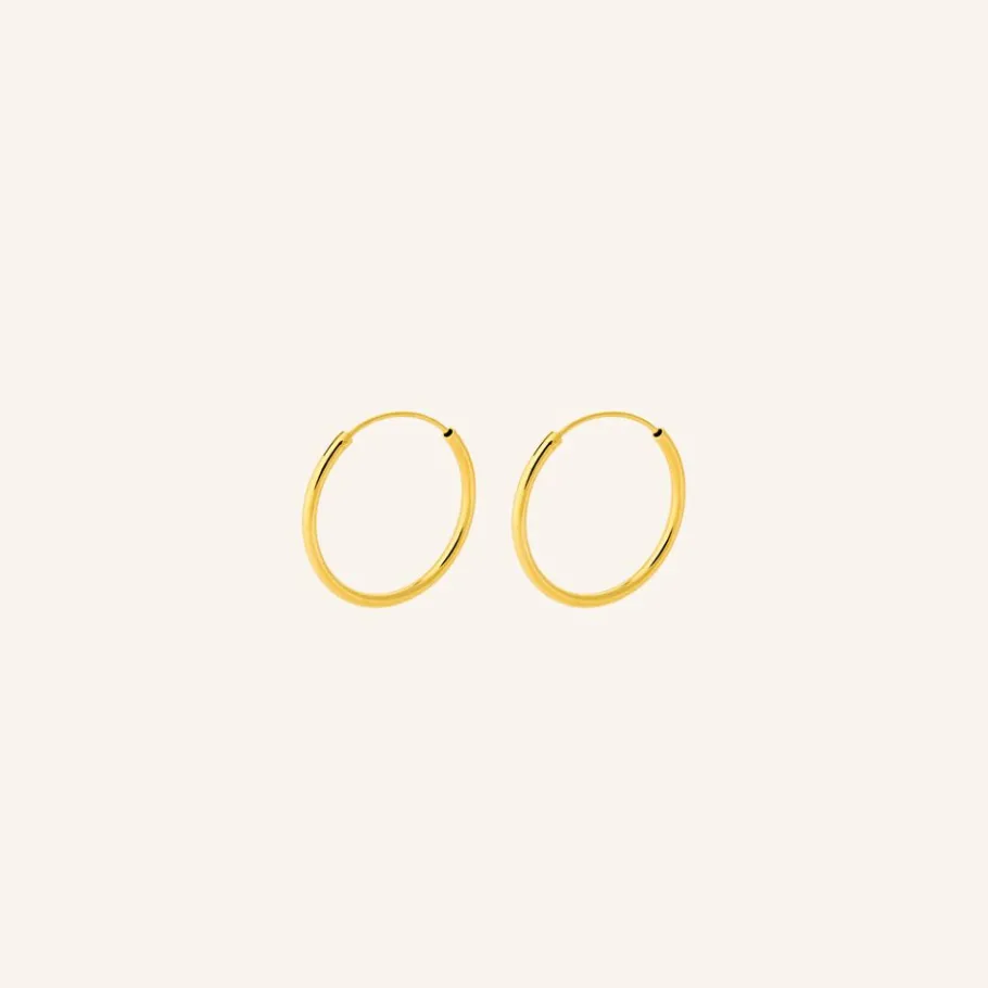 Pernille Corydon Øreringe^Mini Plain Hoops