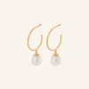 Pernille Corydon Øreringe^Ocean Dream Hoops