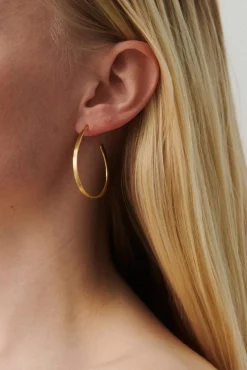 Pernille Corydon Øreringe^Oval Creoles