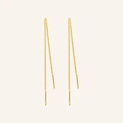 Pernille Corydon Øreringe^Plain Earchains