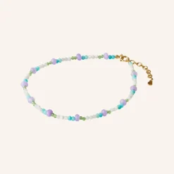 Pernille Corydon Ankelkæder^Sea Colour Anklet