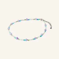 Pernille Corydon Ankelkæder^Sea Colour Anklet