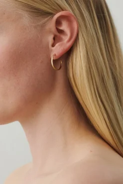 Pernille Corydon Øreringe^Sea Reflection Hoops