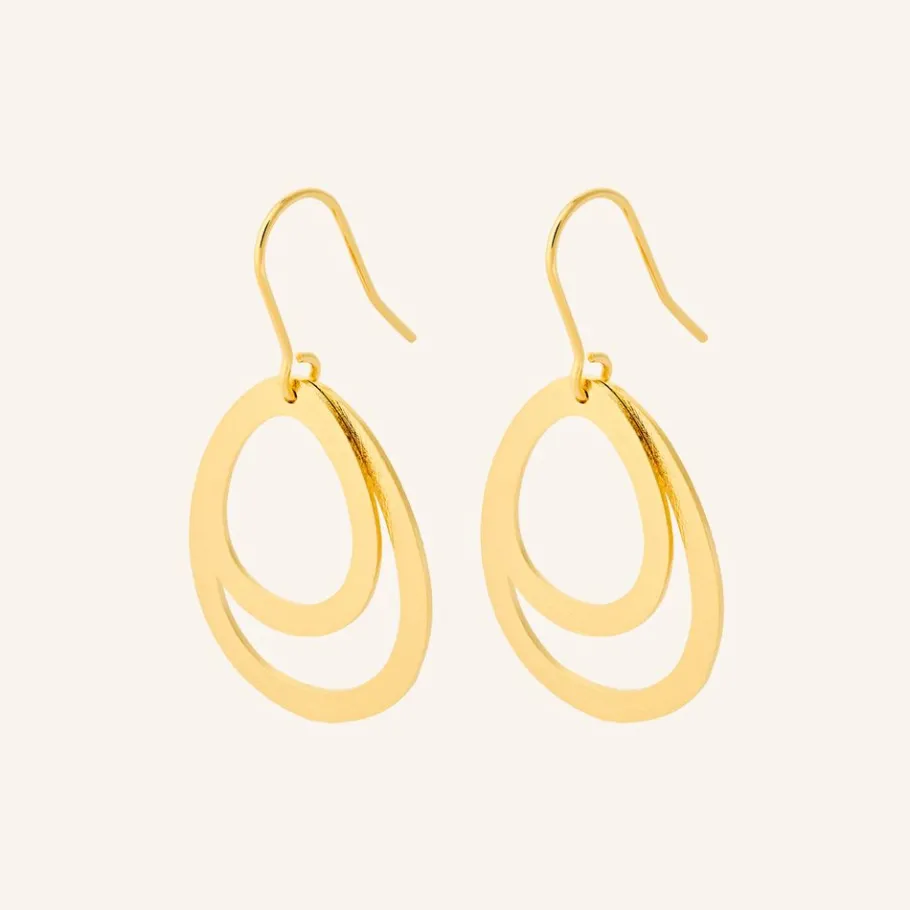 Pernille Corydon Øreringe^Small Double Drops