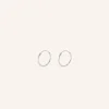 Pernille Corydon Øreringe^Tiny Plain Hoops
