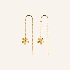 Pernille Corydon Øreringe^Wild Poppy Earchains