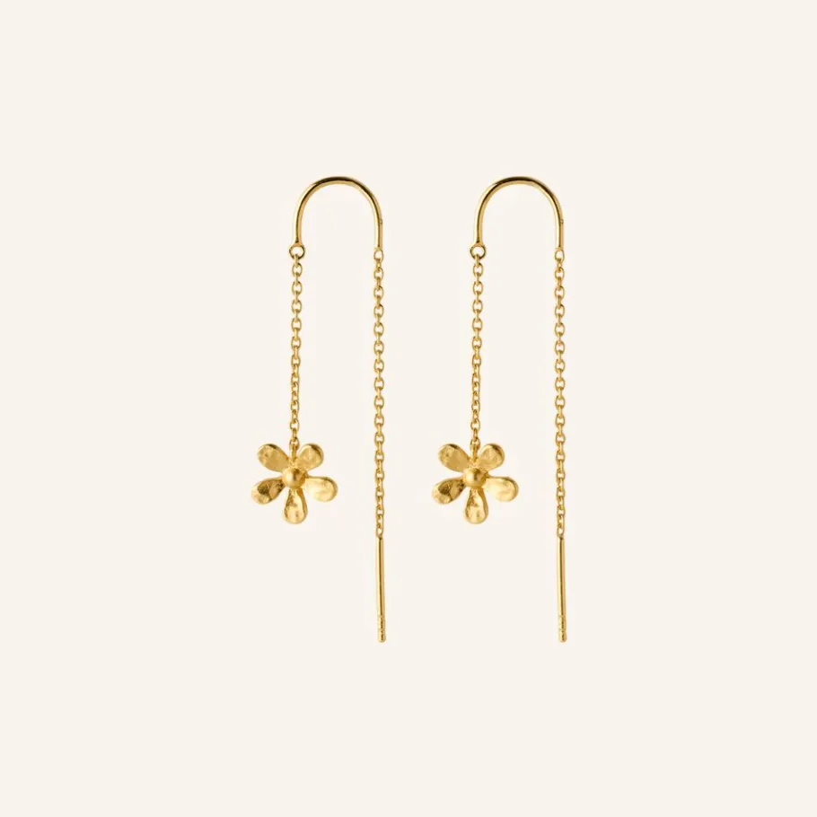 Pernille Corydon Øreringe^Wild Poppy Earchains