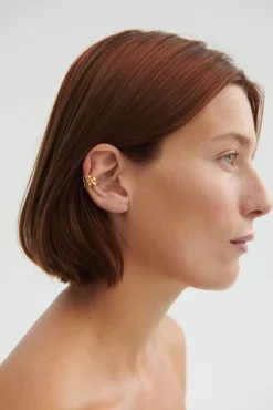 Pernille Corydon Øreringe^Wild Poppy Earcuff