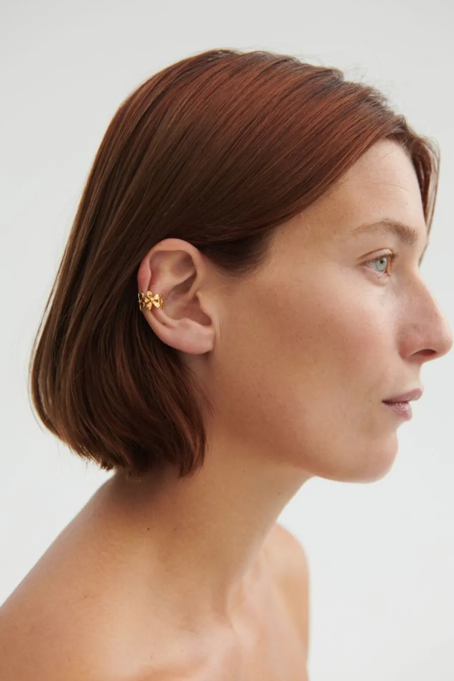 Pernille Corydon Øreringe^Wild Poppy Earcuff